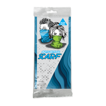 Multifunctional scarf - Contourlines (SC.19) - in a single polypack