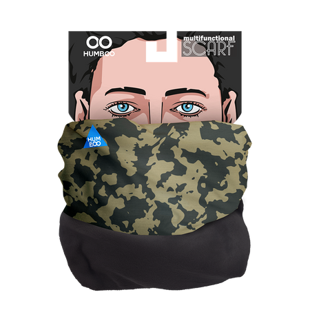 Multifunctional scarf with fleece - Swampy (SCF.10)