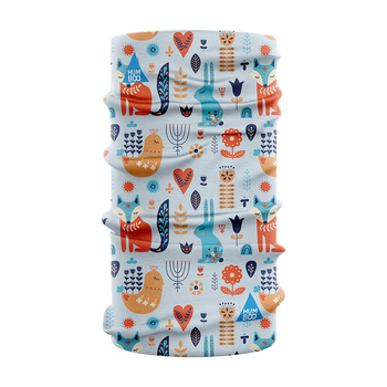 Children's multifunctional scarf - Meadow Friends (SK.09)