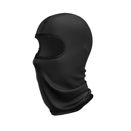 Thermo 225 - children's thermoactive balaclava - black (BTK.B) - in a single polypack
