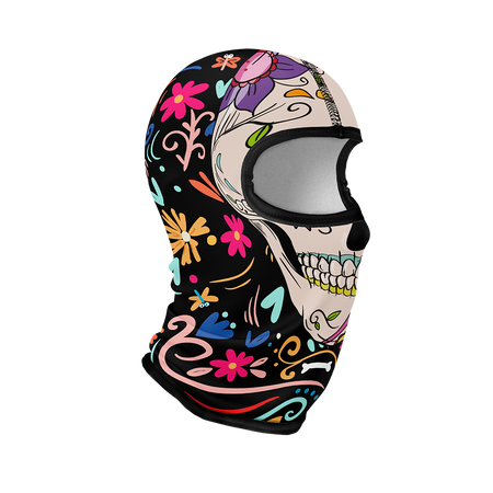 Snow 225 - thermoactive balaclava- Mexican Skull (SNOW.84) - in a package. collective