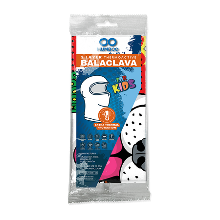 Snow 225 - kominiarka termoaktywna dziecięca - Pooof (KIDS.05) - w foliowym opak. pojedynczym