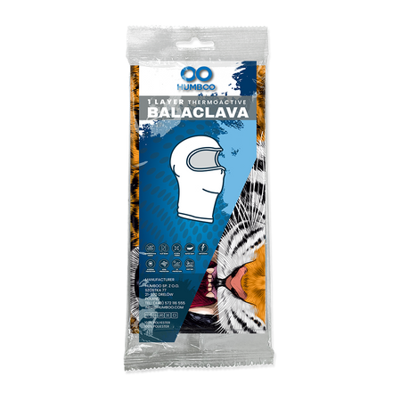 Speedline 160 - thermoactive balaclava - Tiger (KTZ.74) - in a single polypack