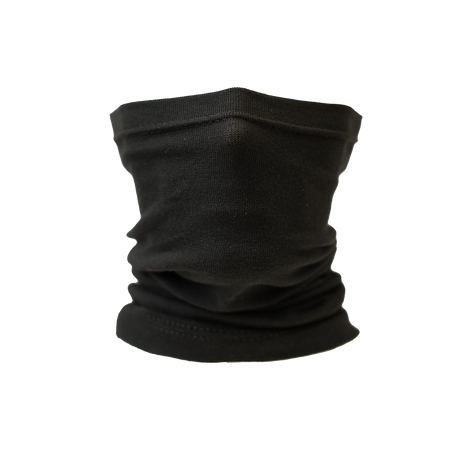 Cotton scarf - cotton 200g - black