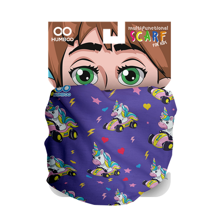 Children's multifunctional scarf - Karting Sweet (SK.13)