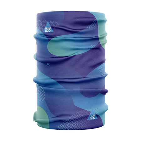 Komin wielofunkcyjny na szyję - Blue Deep (SC.07) - w pojedynczym foliopaku