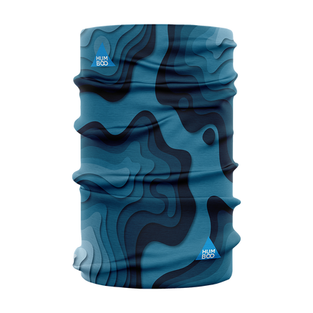 Multifunctional scarf - Contourlines (SC.19) - in a single polypack