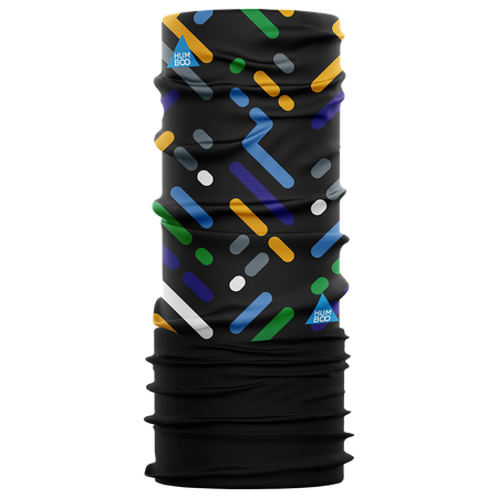 Children's multifunctional scarf with fleece - Strong Lines (SKF.08)