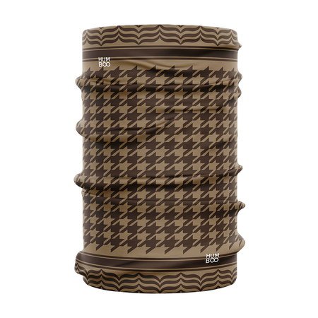 Multifunctional scarf - Kefia Coyote Brown (SCM.30) - in a single polypack