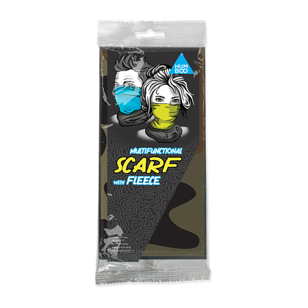 Multifunctional scarf with fleece - WZ.93 (SCMF.01) - in a single polypack