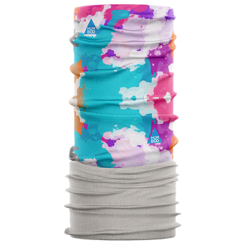 Multifunctional scarf with fleece - Aquarelle (SCF.05)