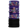 Children's multifunctional scarf with fleece - Karting Girl (SKF.12)