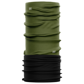 Komin wielofunkcyjny na szyję z polarem - Light Olive (SCMF.09)