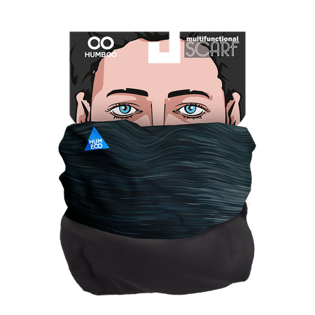 Komin wielofunkcyjny na szyję z polarem - Blur (SCF.23)