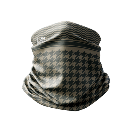 Multifunctional scarf - Kefia Grey Olive (SCM.28) - in a single polypack