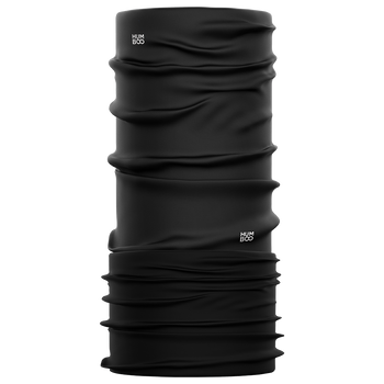 Multifunctional scarf with fleece - Black (SCMF.12)