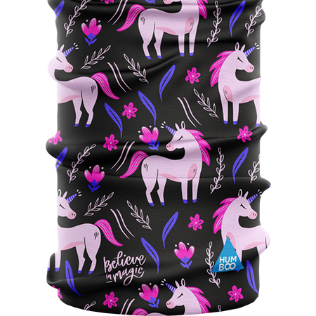 Children's multifunctional scarf - Unicorns (SK.02) - in a single polypack
