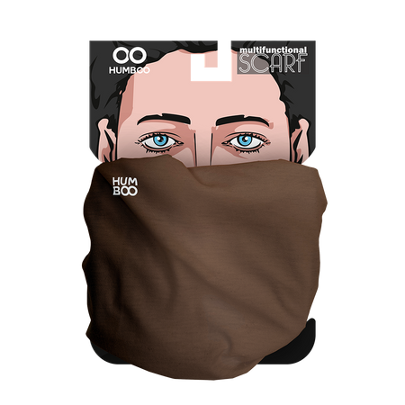 Multifunctional scarf - Brown (SCM.14)