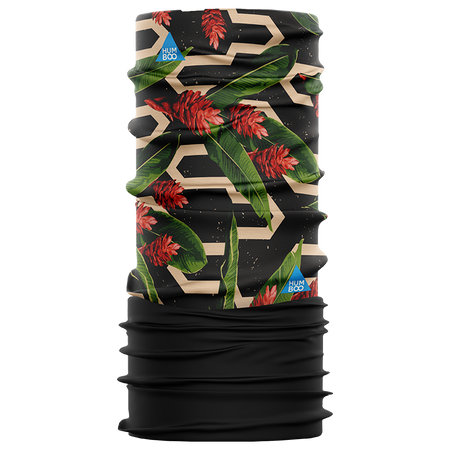 Komin wielofunkcyjny na szyję z polarem - Floral (SCF.17)