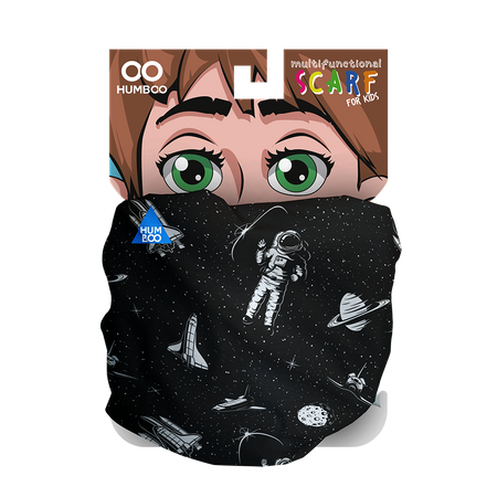 Children's multifunctional scarf - Astronauts (SK.06)