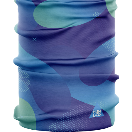 Komin wielofunkcyjny na szyję - Blue Deep (SC.07) - w pojedynczym foliopaku