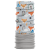 Children's multifunctional scarf with fleece - Foxes B (SKF.09) - in a collective package