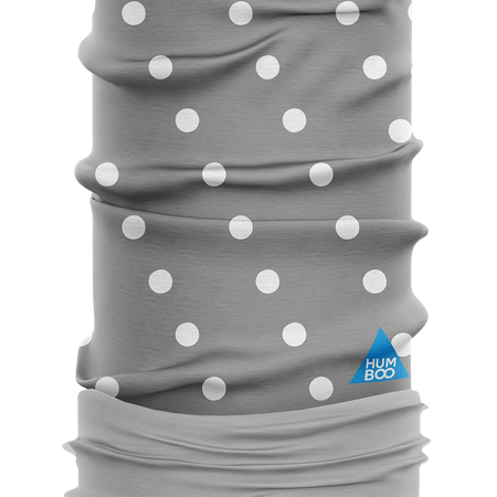 Children's multifunctional scarf with fleece - Polka Dots (SKF.04) - in a collective package